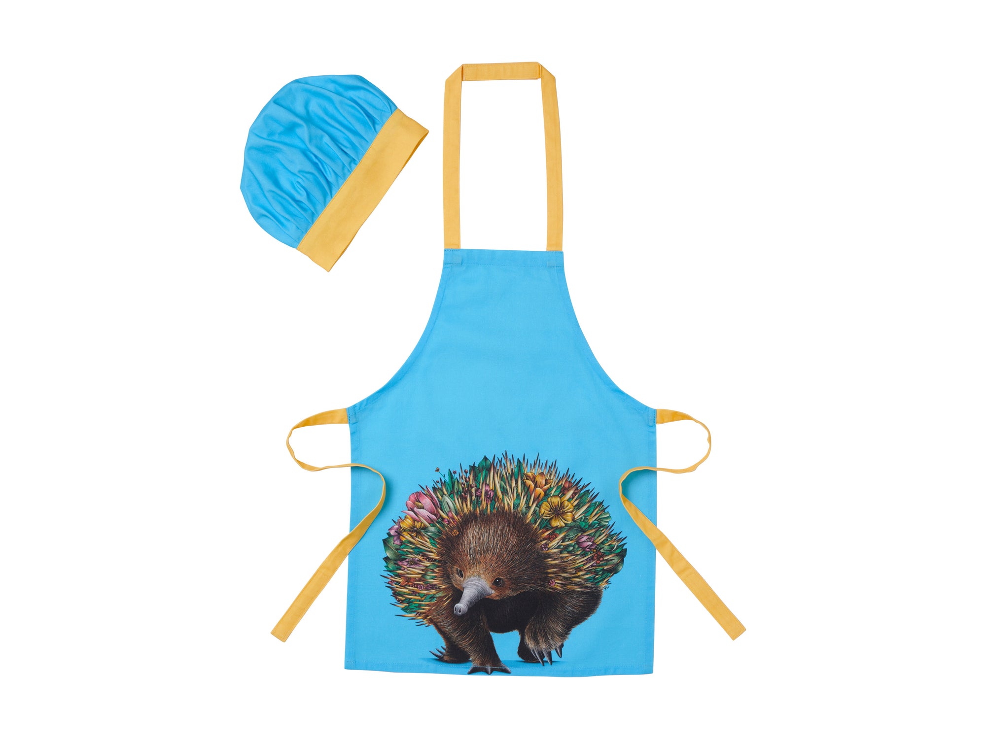 Wild Planet Children's Apron & Hat Set - Echidna Puggle