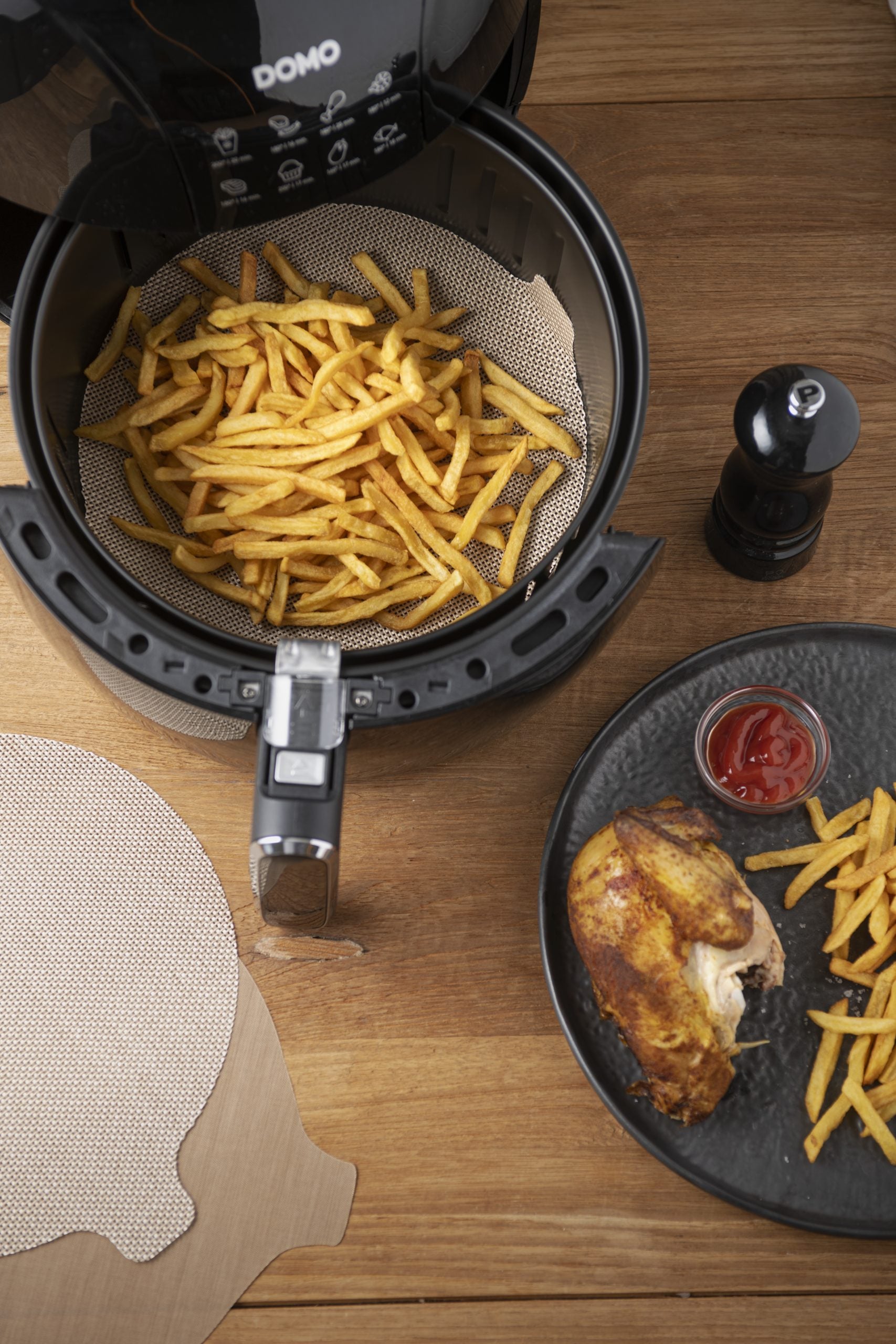 Nostick Air Fryer Liner - Set of 2 Round